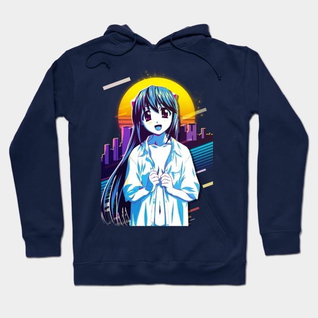 Elfen Lied Lucy Hoodie by 80sRetro